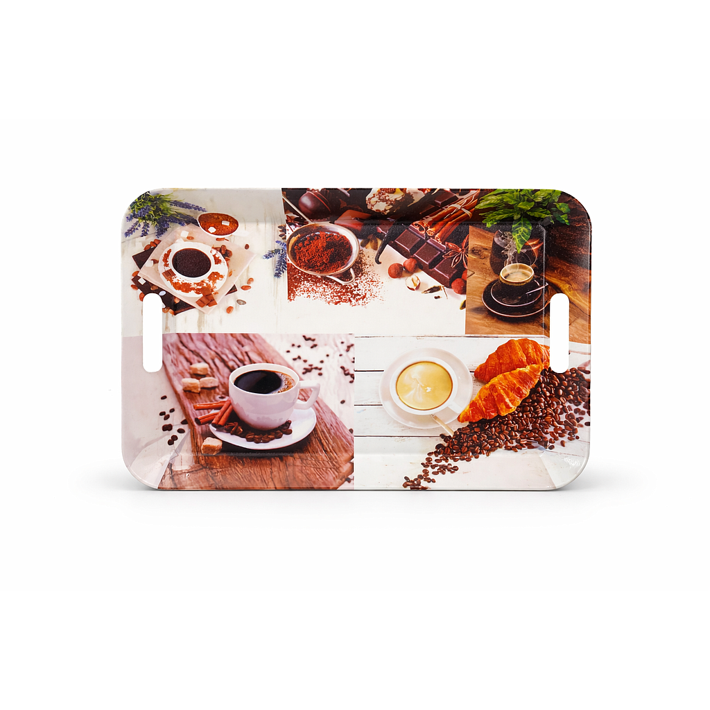 Serviertablett aus Plastik 41x29cm 316038