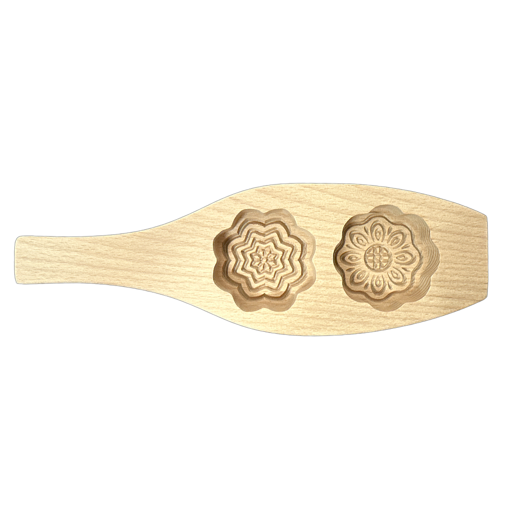 Maamoul Form aus Holz 2fach