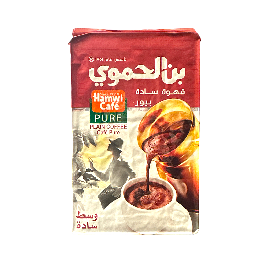 Hamawi Kaffee rot ohne Kardamom (180g)