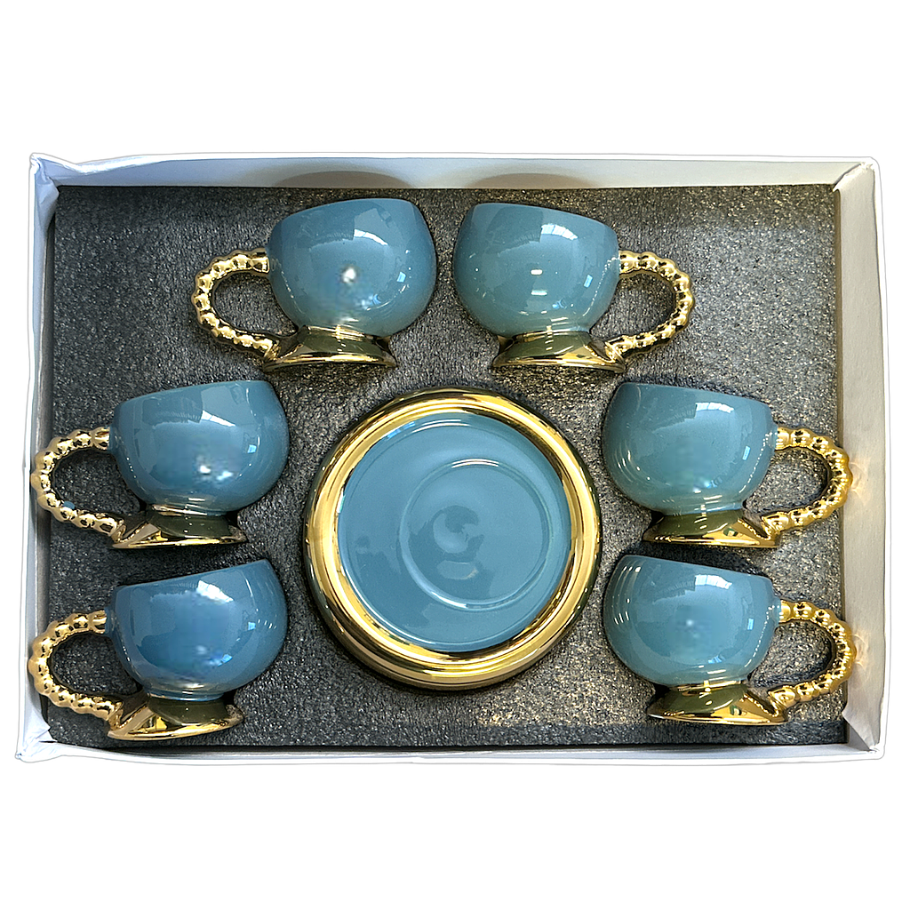 Torino Kaffeetassen Set mit Untertassen 12teilig 3400