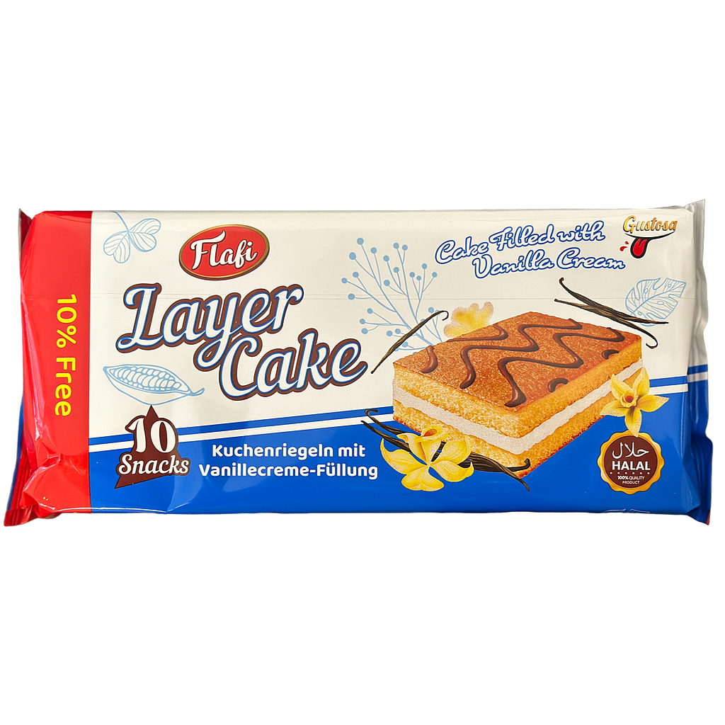 Flafi Kuchen mit Vanillefüllung (224g)