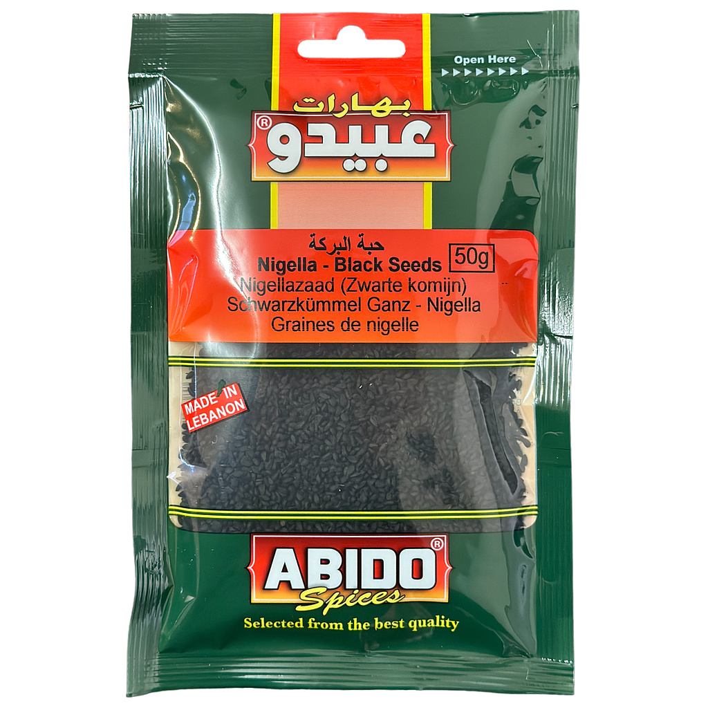 Abido Schwarzkümmel ganz - Nigella (50g.)