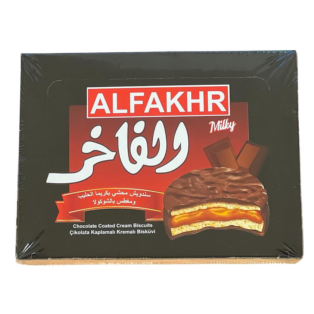 Kekse Alfakher mit Milchschokolade 