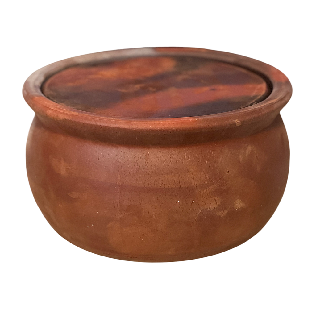 Ton Topf mit Deckel 23cm