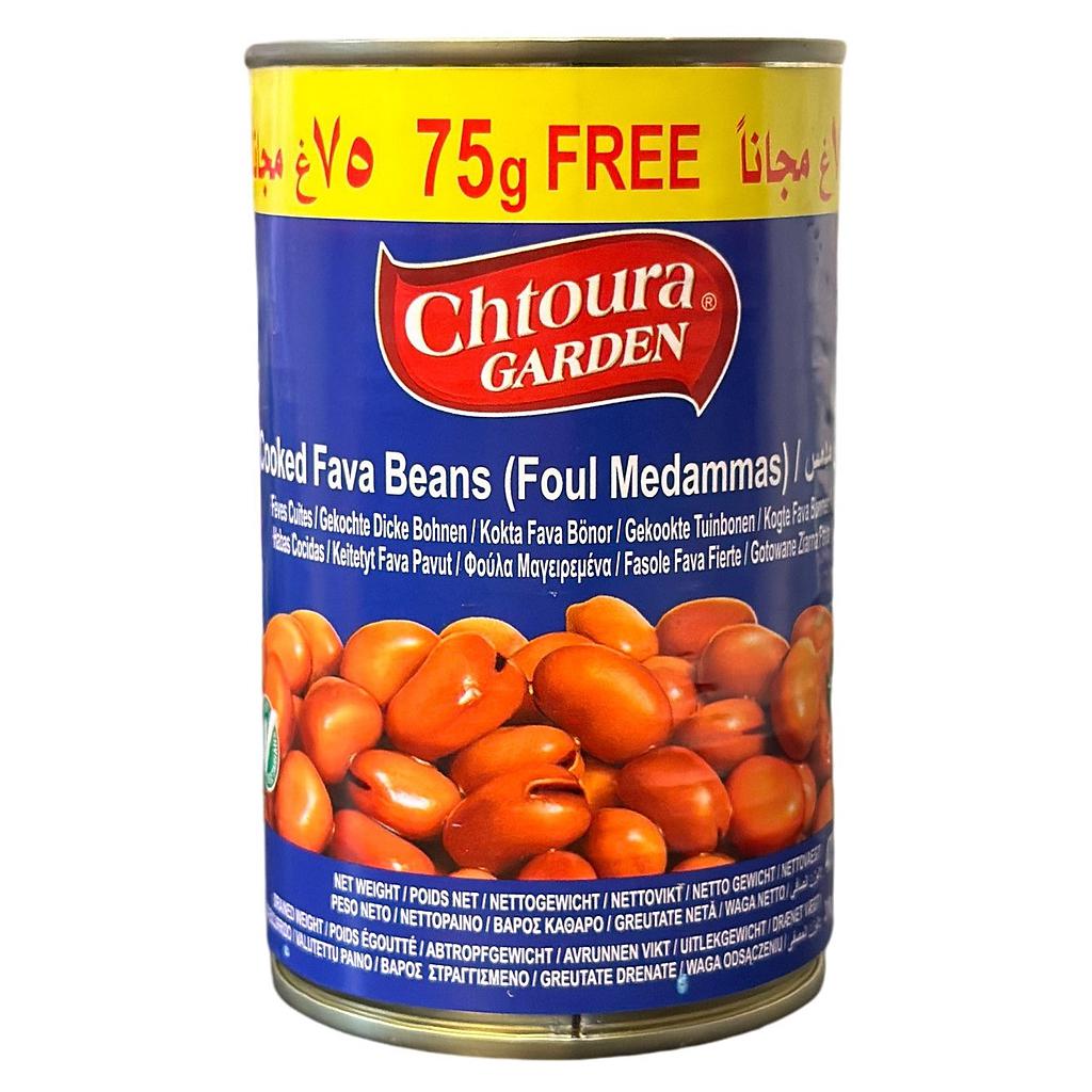 Chtoura Garden Foul Moudammas (475g+75g free)