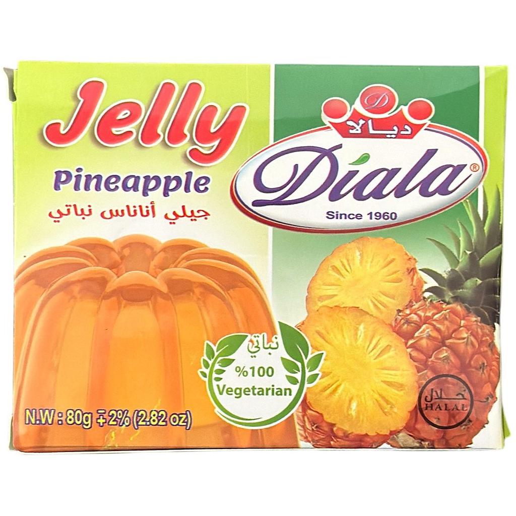 Diala Gelee Dessert Ananas (80g.)
