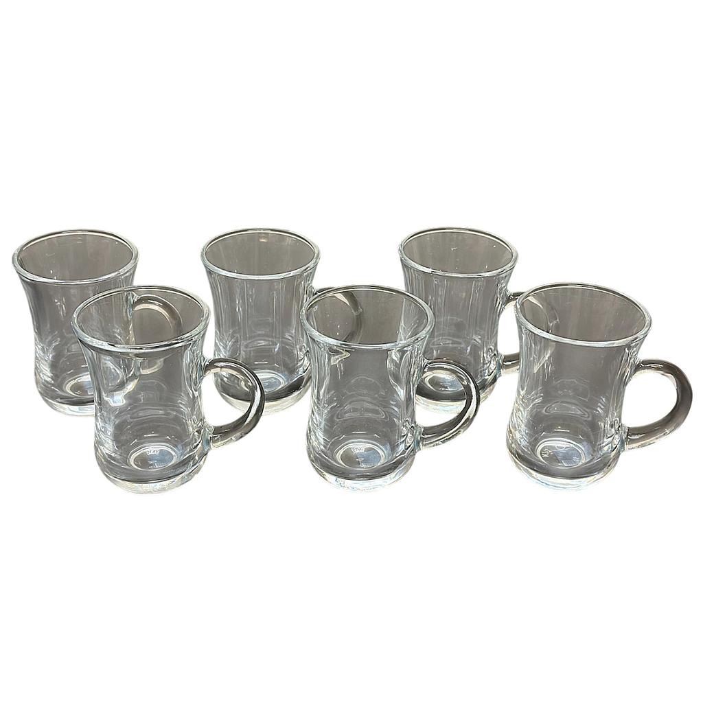 Diamonds 6er Teeglas mit Griff 241590-3 / DM213