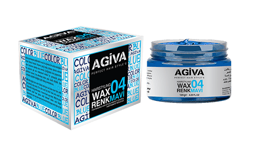 [41935] Agiva Haarwachs mit Blauton 04 (120gr)