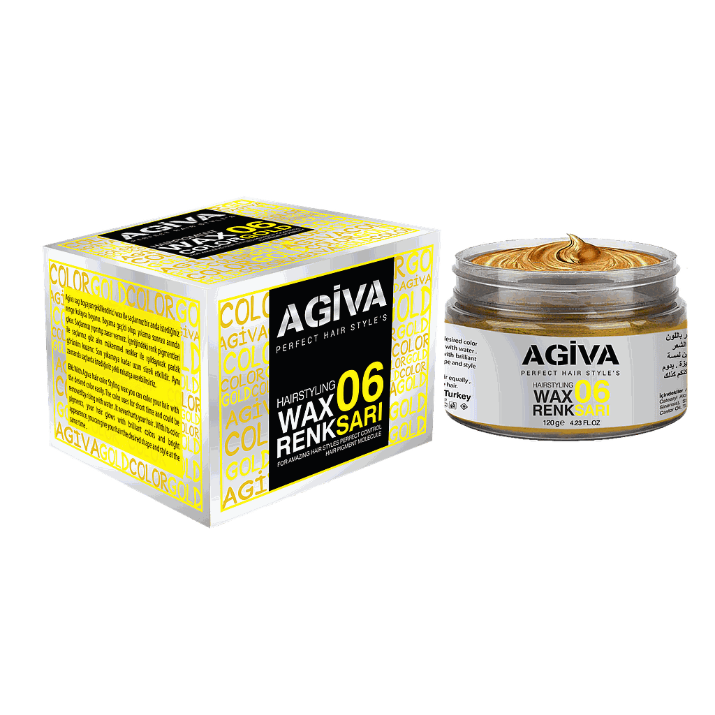[41939] Agiva Haarwachs mit Goldton 06 (120gr)