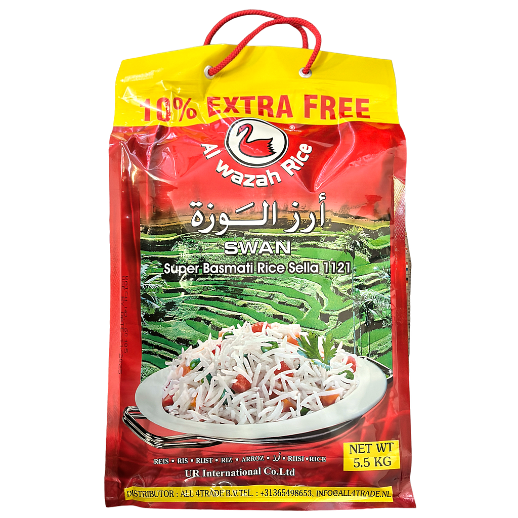 [46180] Basmati Reis Al Wazah Sella 1121 (5kg)