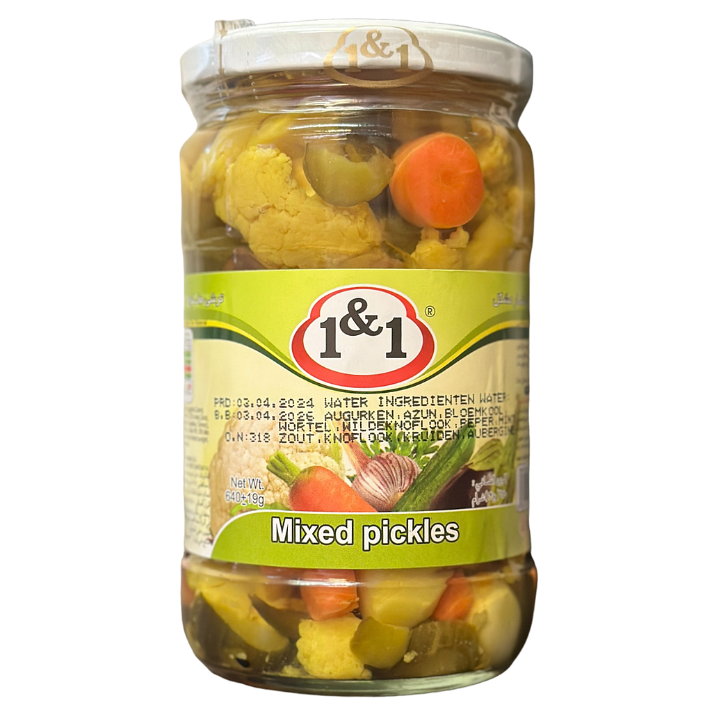Eingelegtes Gemüse 1&1 (640g.)