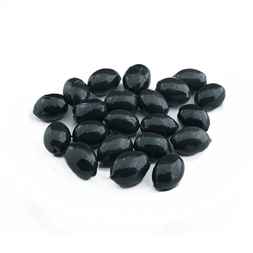 [1244] Elita gefärbte schwarze Oliven S.S. Mammoth mit Kern (2,5kg)
