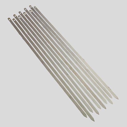 Grillspieße aus Metall 50cm/3mm 001