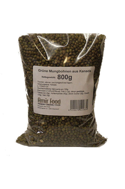 [42089] Grüne Mungbohnen (800g)