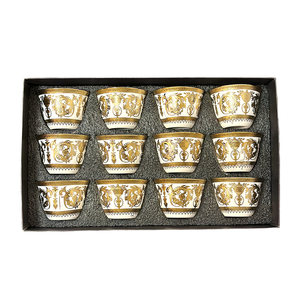 [44025] Kaffeetassen ohne Griff 12er (752-10)