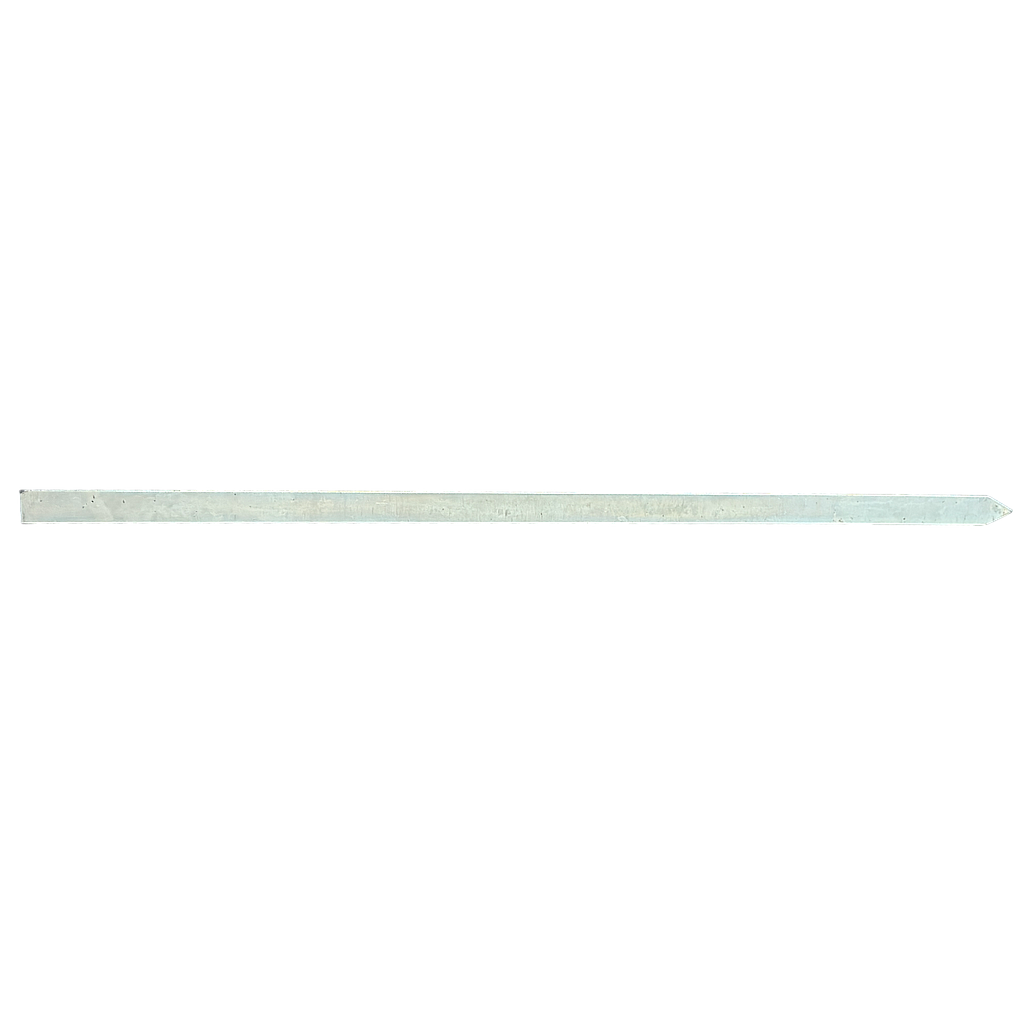 Kebabspieß aus Aluminium 60cm/2cm