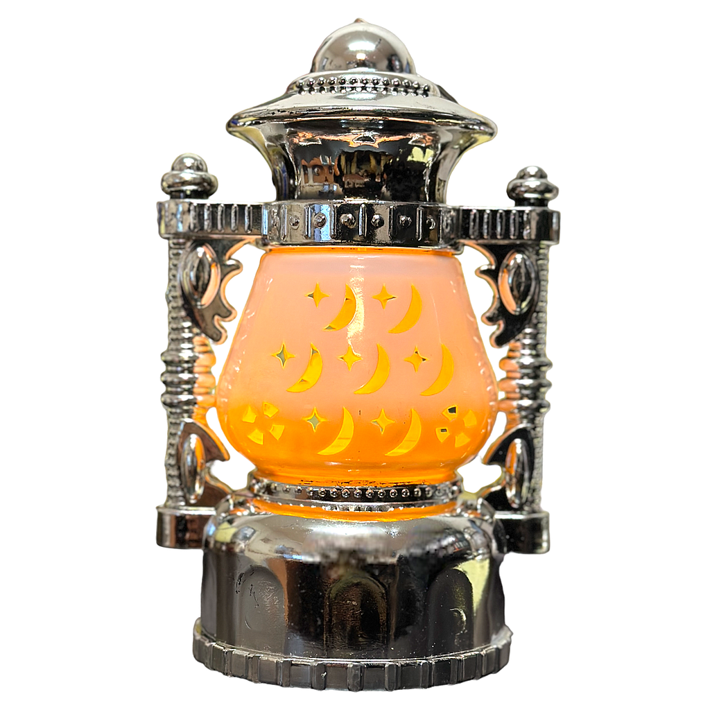 [45989] Ramadan Laterne klein mit Licht 8157-1