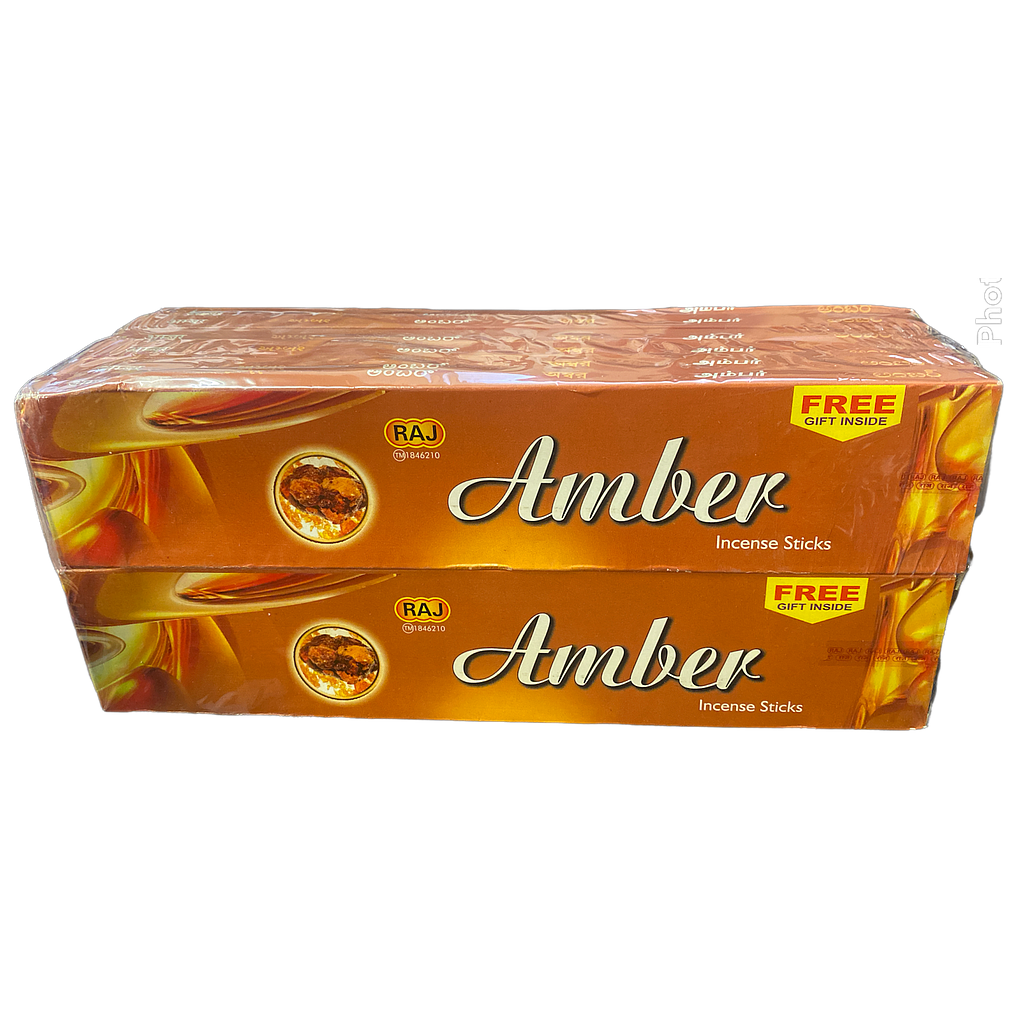 [43072] Räucherstäbchen Amber 20Sticks