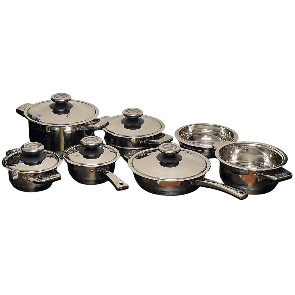 Swiss Kochgeschirr Set 16tlg