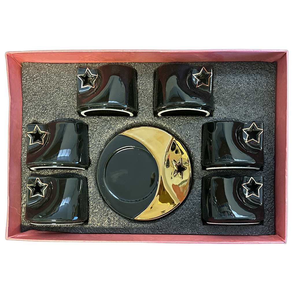[45045] Torino Kaffeetassen Set mit Untertassen 12teilig 3466