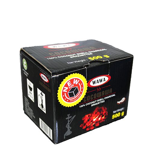 [6050] Wawa Holzkohlebriketts aus Kokosnussschale new (500g.)