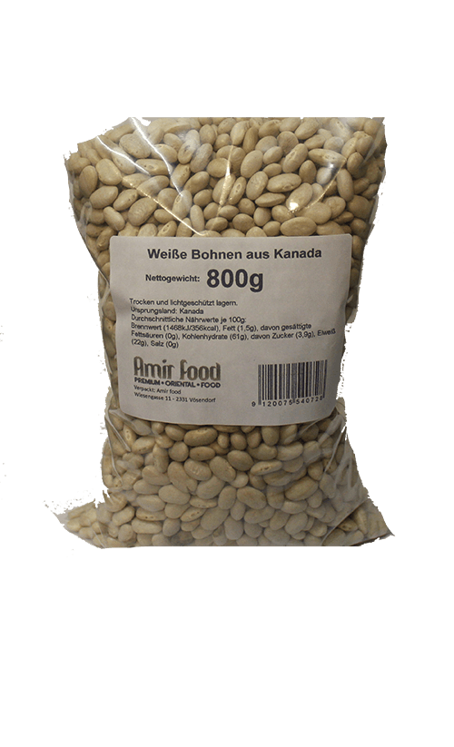 [42113] Weiße Bohnen aus Kanada (800g)