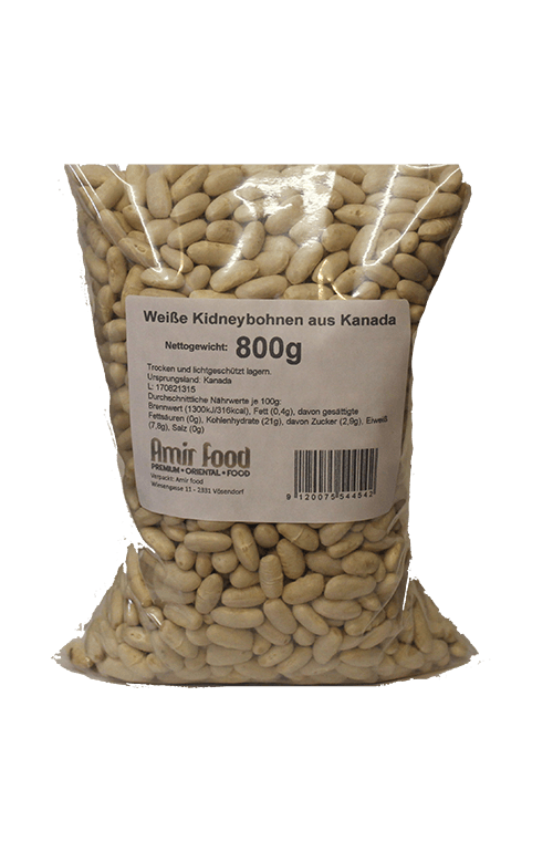 [42115] Weiße Kidney Bohnen (800g)