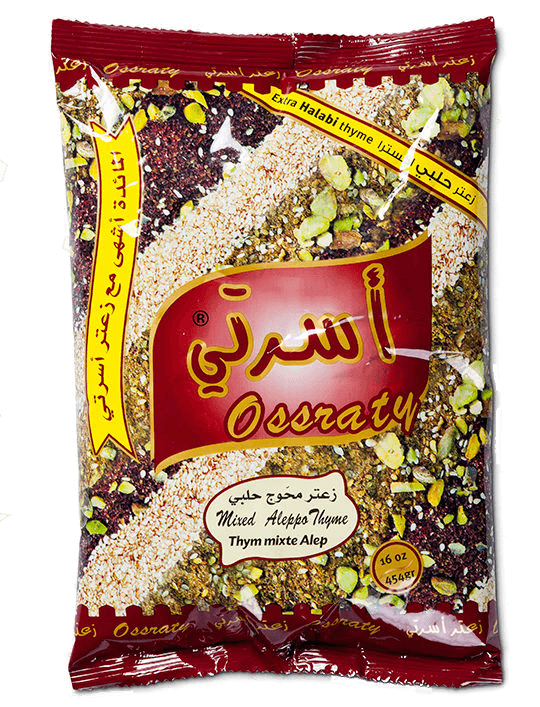 Zaatar Ossraty Aleppo Thymian rot (454 g.)