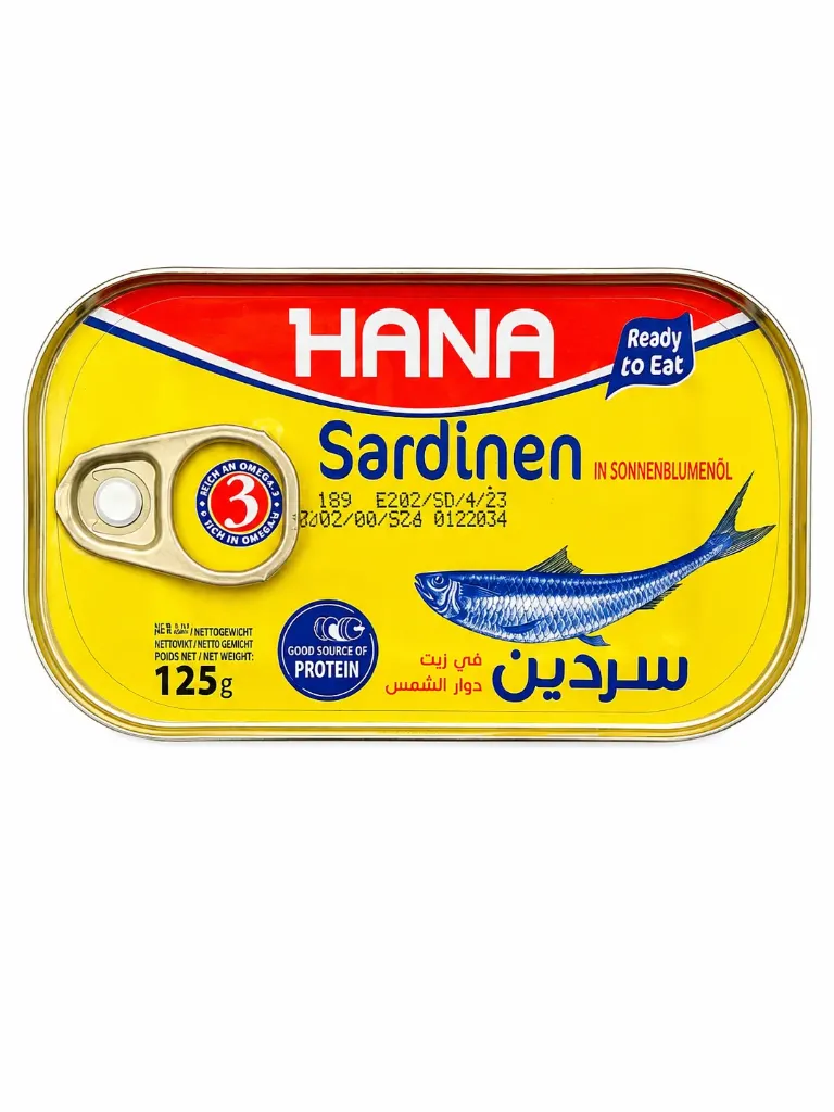 [48401] Hana Sardinen in Pflanzenöl (125g)