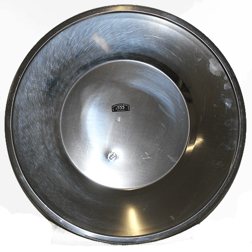 Serviertablett Mansaf Edelstahl Teller Ø50cm