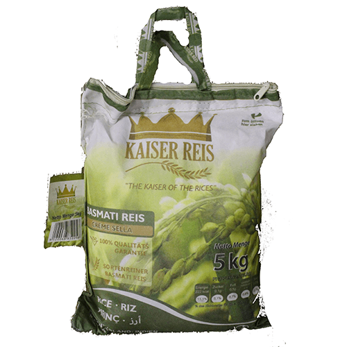 Basmati Reis Kaiser Grün (5Kg)