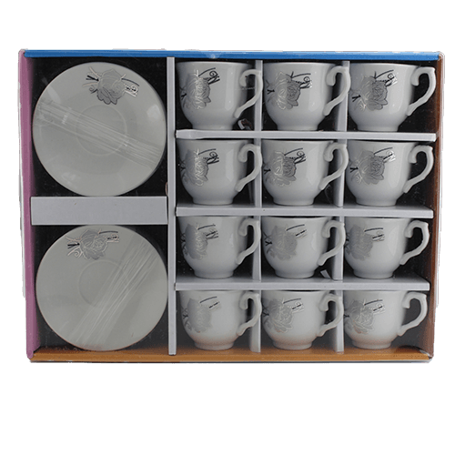 Kaffeetassen Set mit Untertassen 12-teilig A230/4029