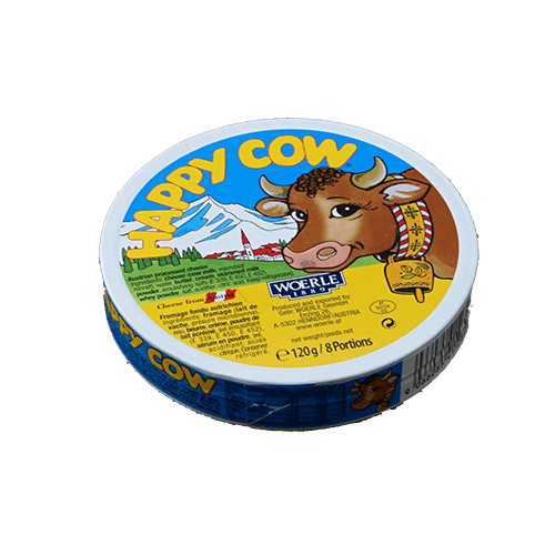 Happy Cow Schmelzkäse in Portionen (120g)