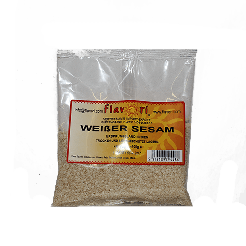 Flavori Weißer Sesam (100g.)