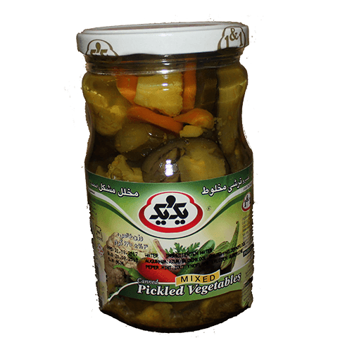 Eingelegtes Gemüse 1&amp;1 (640g.)