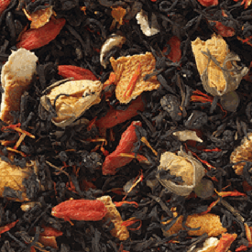 Schwarzteemischung Goji-Granatapfel (1Kg)