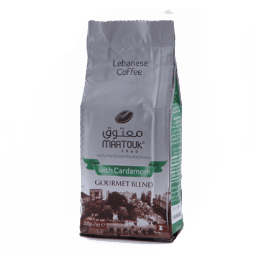 Kaffee Maatouk mit Kardamom Vakuum (200g.)