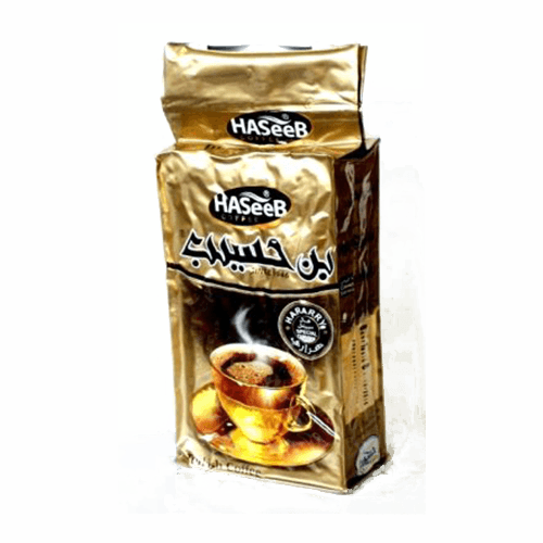 Kaffee Haseeb mit Kardamom 35 % gold Spezial Vakuum (500g.)