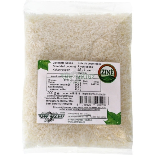 Kokosraspel (200g.)